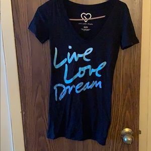 Black & Blue Aeropostale short sleeve shirt